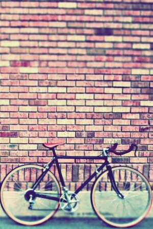 Vintage Bike Mobile Wallpaper