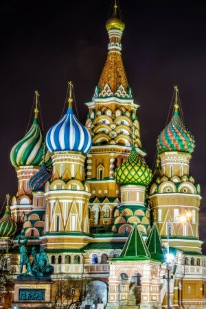 Saint Basil’s Cathedral, Moscow, Russia Mobile Wallpaper